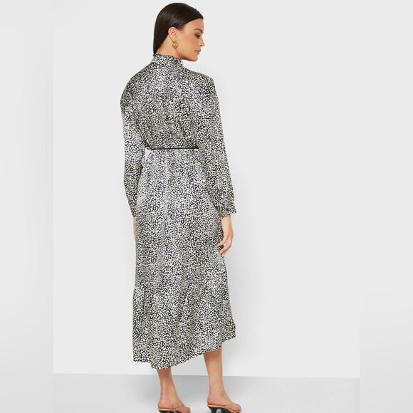 Mango Belted Printed Dress New. - Picture 2 of 9